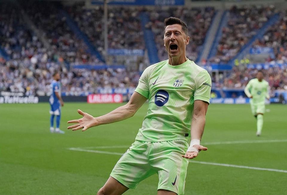 金钱诱惑？莱万拒绝沙特豪门1亿欧元年薪，留守巴萨圆梦欧冠